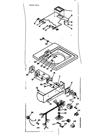 Top & control assembly