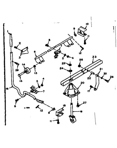 Caster assembly