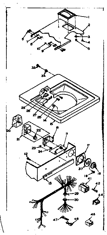 Top & control assembly