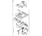 Kenmore 1106733103 top & control assembly diagram