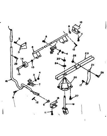 Caster assembly