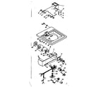 Kenmore 1106733105 top and control assembly diagram