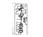 Kenmore 1106733105 pump assembly diagram