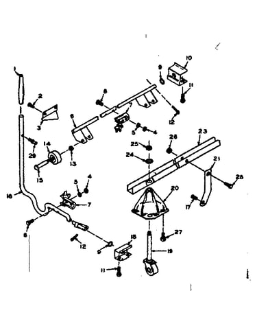 Caster assembly