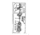 Kenmore 1106733106 pump assembly diagram