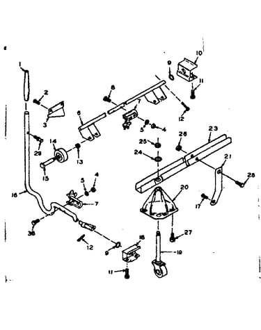 Caster assembly
