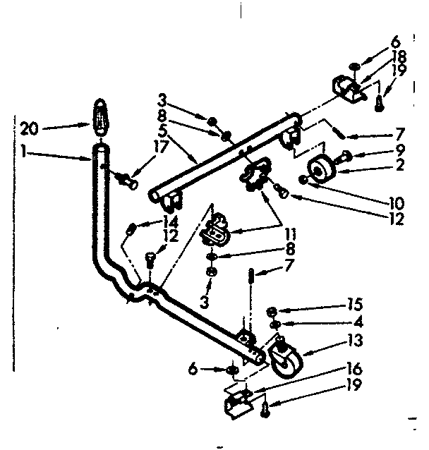 CASTER ASSEMBLY