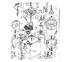 Kenmore 1106733108 machine sub-assembly diagram
