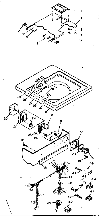 TOP AND CONTROL ASSEMBLY