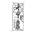 Kenmore 1106733108 pump assembly diagram