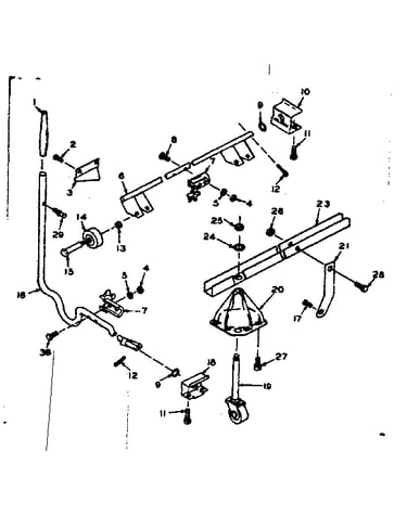Caster assembly