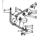 Kenmore 1106733109 caster assembly diagram