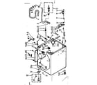 Kenmore 1106733111 cabinet parts diagram