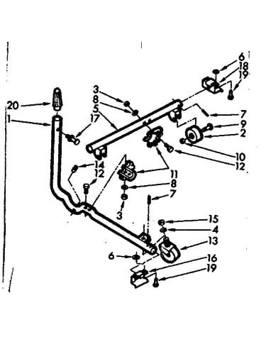 Caster assembly