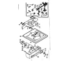 Kenmore 1106733111 top and control assembly diagram