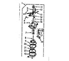 Kenmore 1106733111 pump assembly diagram