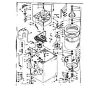 Kenmore 1106733401 machine sub-assembly diagram