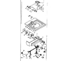 Kenmore 1106733401 top and control assembly diagram