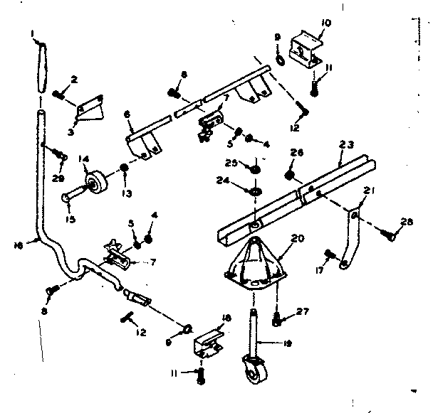 Caster assembly