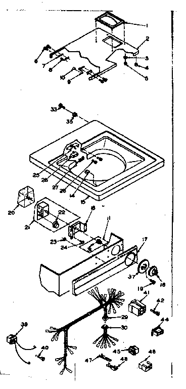 TOP & CONTROL ASSEMBLY