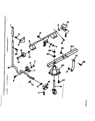 Caster assembly