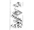Kenmore 1106733403 top and control assembly diagram
