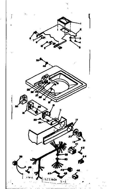 Top & control assembly