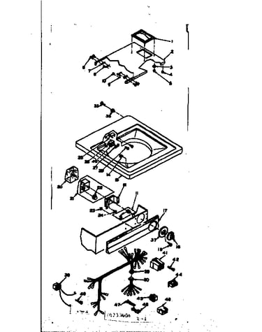 Top & control assembly