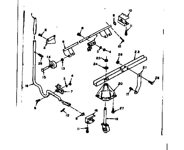 Caster assembly