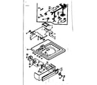 Kenmore 1106733406 top and control assembly diagram