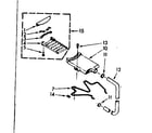 Kenmore 1106733406 filter assembly diagram