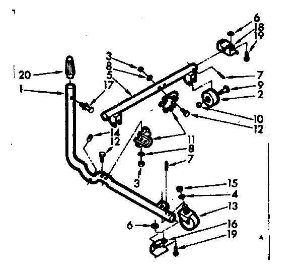 Caster assembly