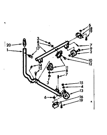 Caster assembly