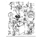 Kenmore 1106733407 machine sub-assembly diagram