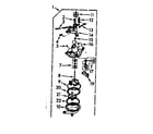 Kenmore 1106733407 pump assembly diagram