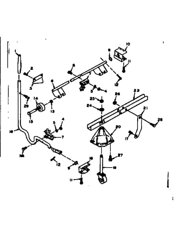 Caster assembly