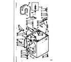 Kenmore 1106733408 cabinet parts diagram