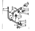 Kenmore 1106733408 caster assembly diagram