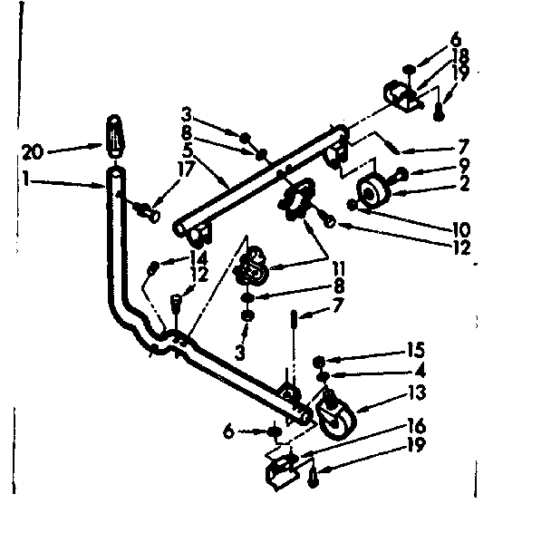 Caster assembly