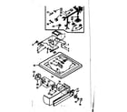 Kenmore 1106733408 top and control assembly diagram