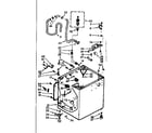 Kenmore 1106733409 cabinet parts diagram