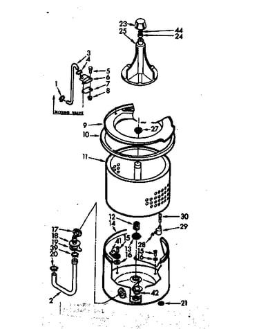 Tub and basket assembly