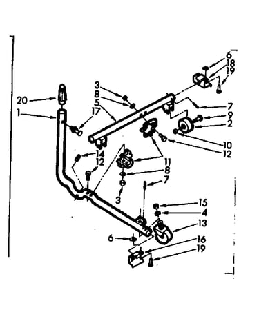 Caster assembly