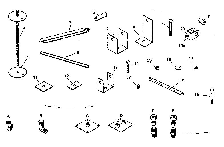 Tilt mounting kit 42-31125