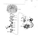 Craftsman 143105060 magneto (phelon f-4220-h) diagram