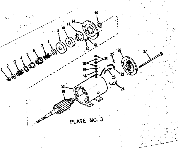 STARTER MOTOR NO. 29965