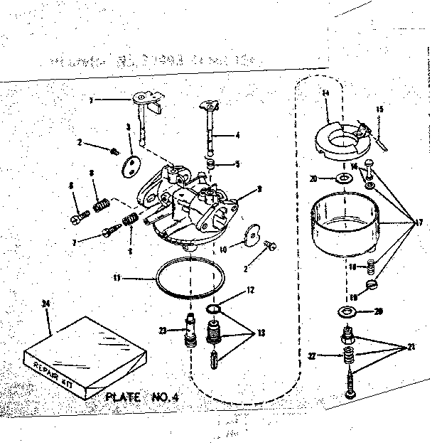 CARBURETOR NO. 29993 (LMG-154)