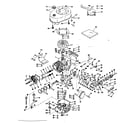 Craftsman 143105121 basic engine diagram