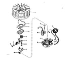 Craftsman 143105121 magneto (phelon f-4220-h) diagram