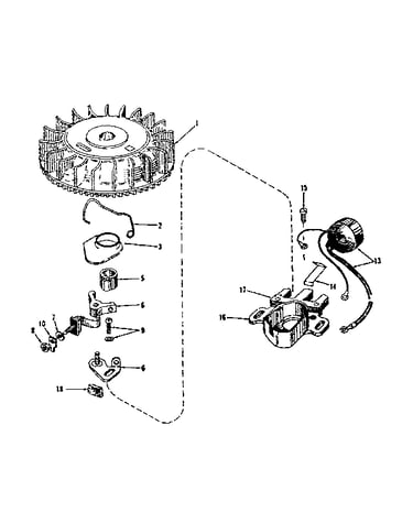 Magneto no. 610666